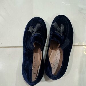 papanatas Dark Blue‎ Moccasins